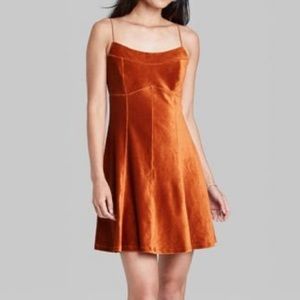 NWT Target Women's Sleeveless Seamed Mini Dress Wild Fable Thin Strap Medium